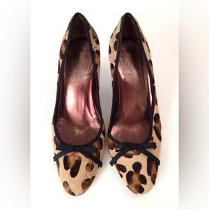 Giuseppe Zanotti Designer by VICINI Haircalf  Heels Shoes Size 38